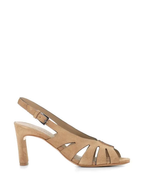 Del Carlo cut-out sandals Neutrals 11923