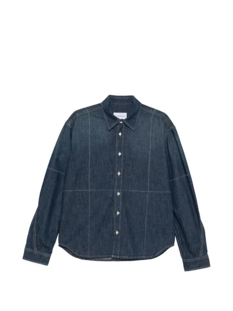 Givenchy long-sleeve denim shirt Blue BM619B5YDF