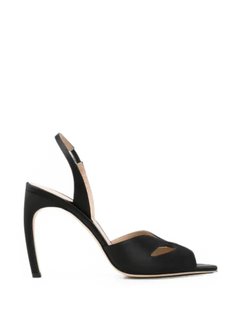 Victoria Beckham Harlow slingback sandals Black 1326FHE007609A