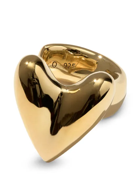 Otiumberg Roscida Heart ear cuff Gold OCV26S0035