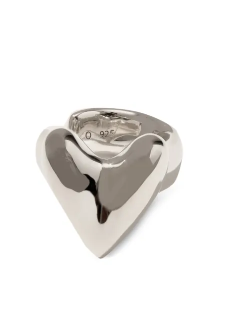Otiumberg Roscida Heart ear cuff Silver OCS26S