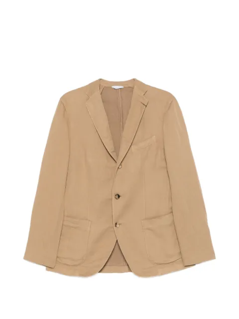 Boglioli notched-lapel blazer Neutrals SA0444N2902Q