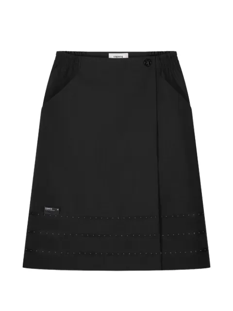 Coperni seam detail midi skirt Black COPJ118F3061BLACK38