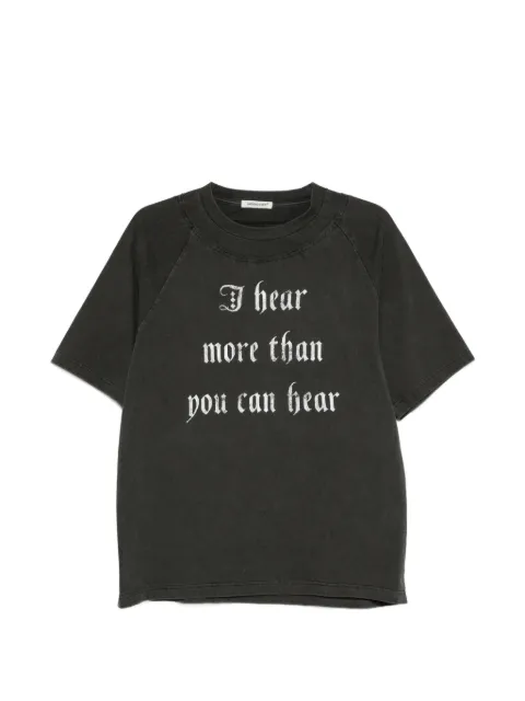 Undercover graphic-lettering T-shirt Grey UP1F48061