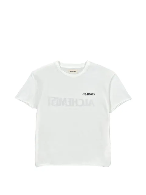 Alchemist logo-print T-shirt White ALSS26MJSST32