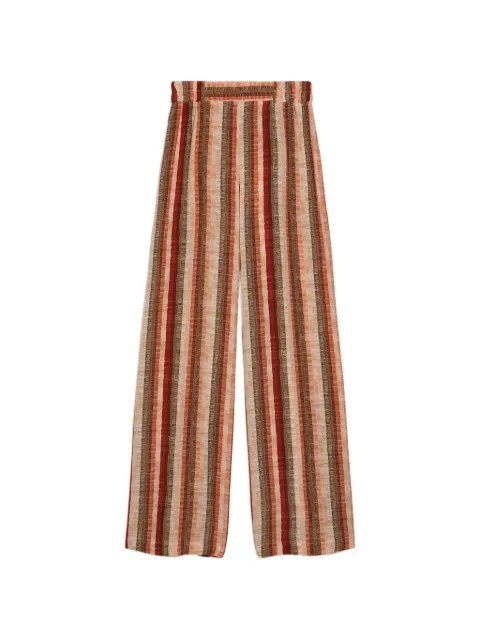 MOMONÌ Baccarat printed palazzo pants Orange 265MMOPA039265MO03