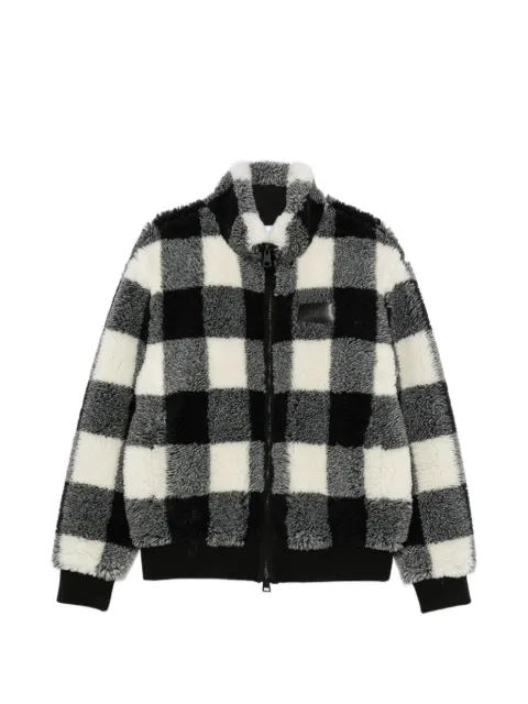 Givenchy check-pattern jacket Black BM01HU31AY