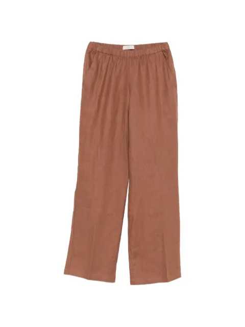 Faithfull Capriolla straight-leg trousers Brown FF5053CAO