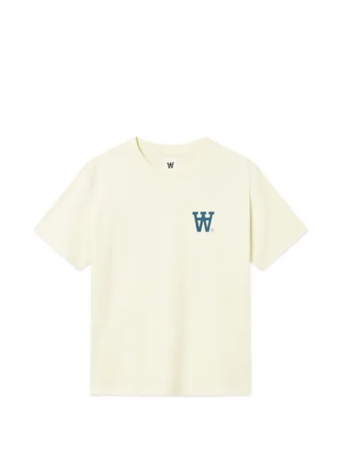 Wood Wood Liam logo T-shirt Neutrals 30251546