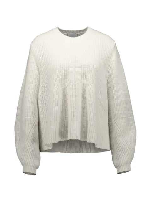 Allude knitted crewneck sweater Neutrals 15027