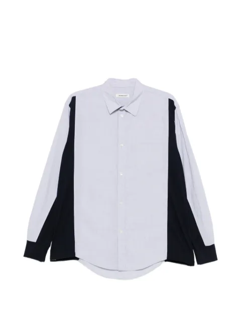Undercover panelled shirt Blue UP1F4402