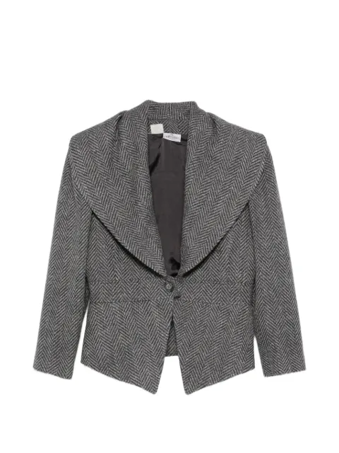 Valentino Garavani Pre-Owned 1980s herringbone jacket Grey VA350ALV