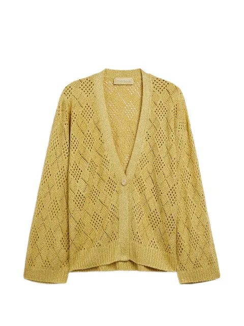MOMONÌ Lupinos cardigan Yellow 265MMOKN007265MO39