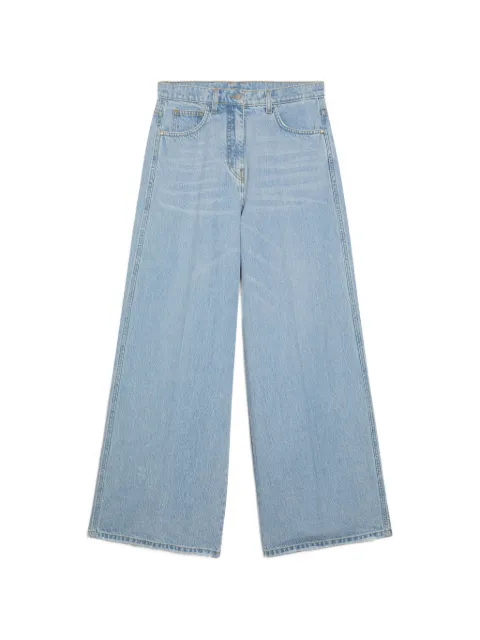 MOMONÌ 5-pocket flared jeans Blue 265MMOPA010265MO17C