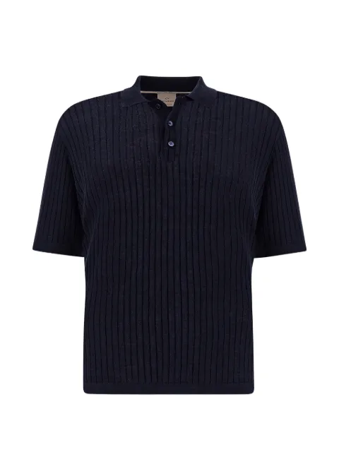 Paul & Shark ribbed polo shirt Blue 26411612013
