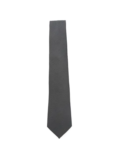 Tagliatore silk tie Grey TIECPIT56