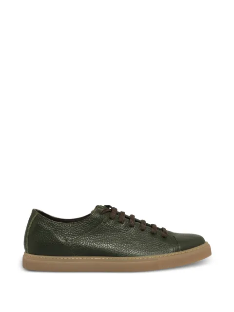 slowear hammered leather sneakers Green 13M192SW573