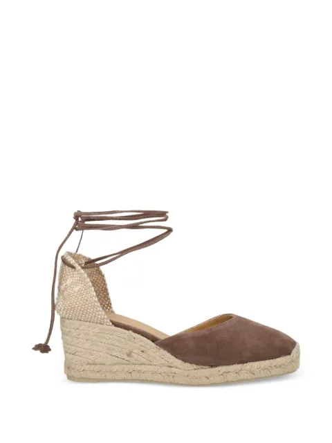 Castañer Carina wedge espadrilles Brown 0217412006