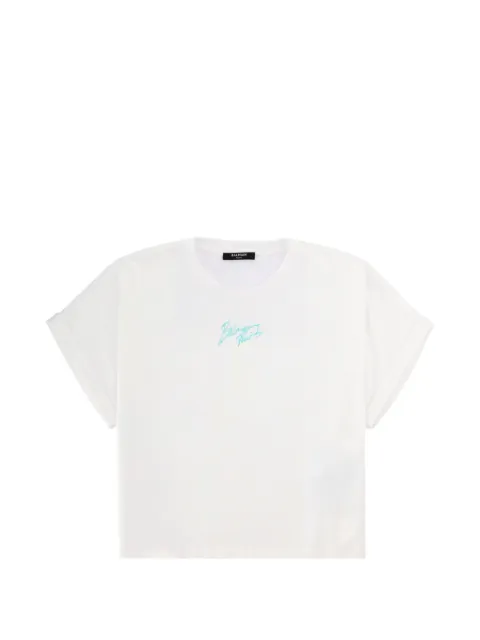 Balmain rolled-sleeve T-shirt White GF1EE005BD40
