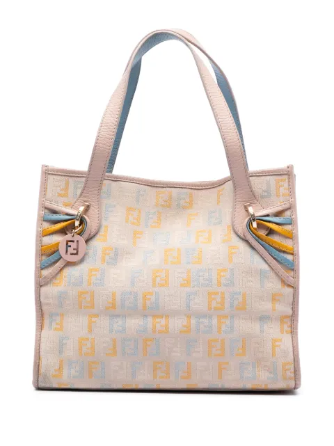 Fendi Pre-Owned 2000-2010 Small Multicolore Zucchino tote bag Brown A2A3872YXF5EVJ6W