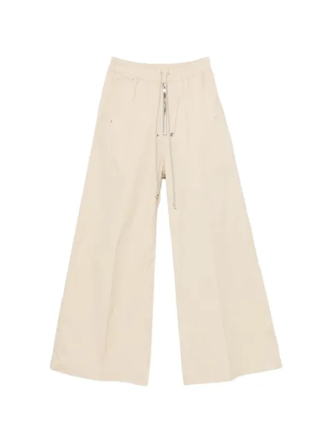 Rick Owens Bela zip drawstring trousers Neutrals RU01F2366TE