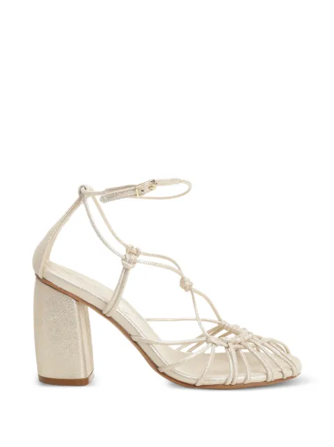 Forte Forte woven-design strappy sandals Neutrals 14712MYSHOES