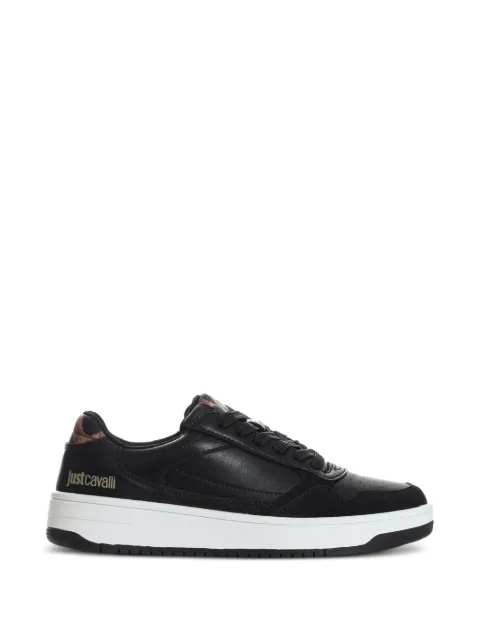 Just Cavalli logo-detail sneakers Black 80RA3SM3ZPC06