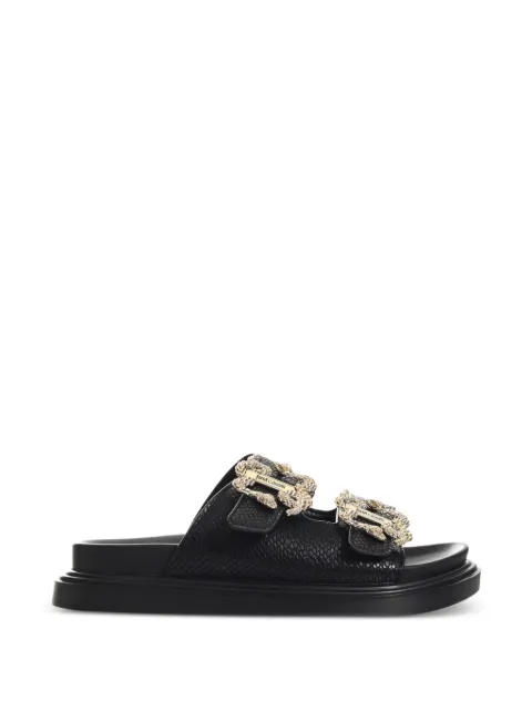 Just Cavalli embellished-strap sandals Black 80RA3S91ZSE36