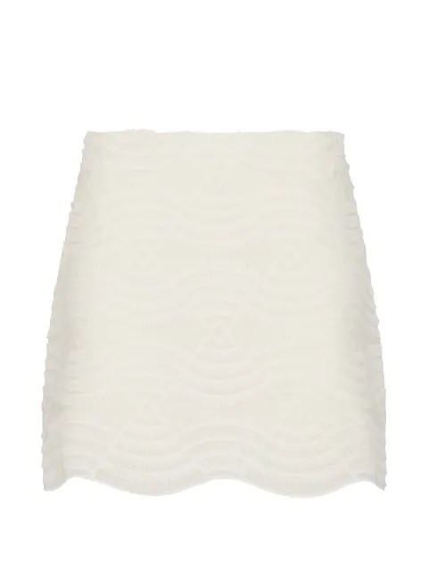 Kristina Ti patterned mini skirt Neutrals KGO0304TE0247
