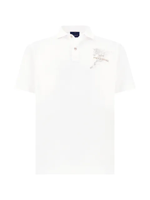 Paul & Shark piqué Year of the Horse polo shirt White 26411274010