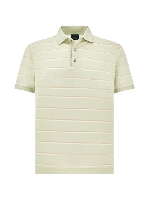 Paul & Shark striped cotton polo shirt Green 26411210159