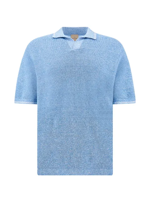 Paul & Shark Open‑collar T-shirt Blue 26411661337