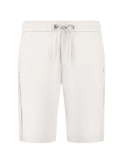 Paul & Shark Active Fleece cotton sport bermuda shorts Neutrals 25411842348