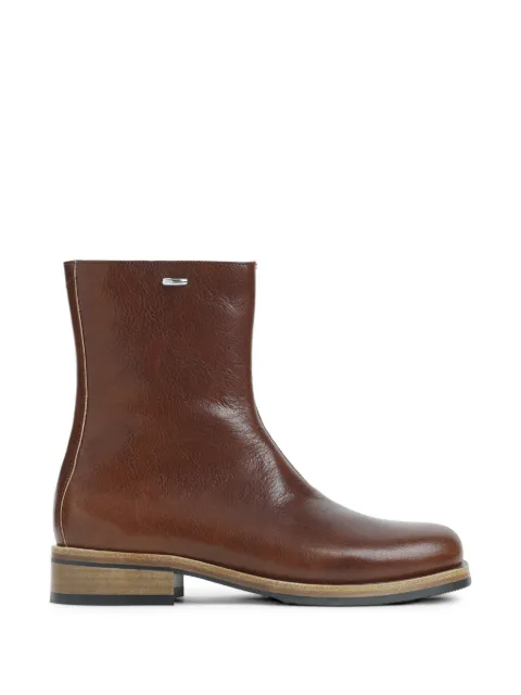 OUR LEGACY Camion leather boots Brown A2267CC