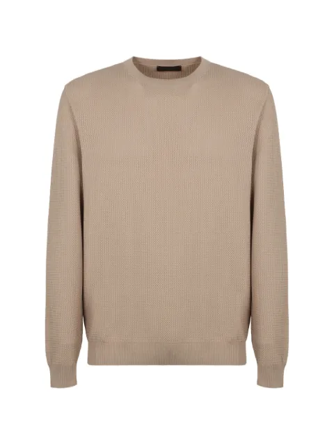 slowear crew neck sweater Neutrals 810234ZN397