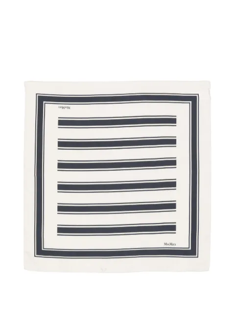Max Mara striped scarf Neutrals 2614541102600