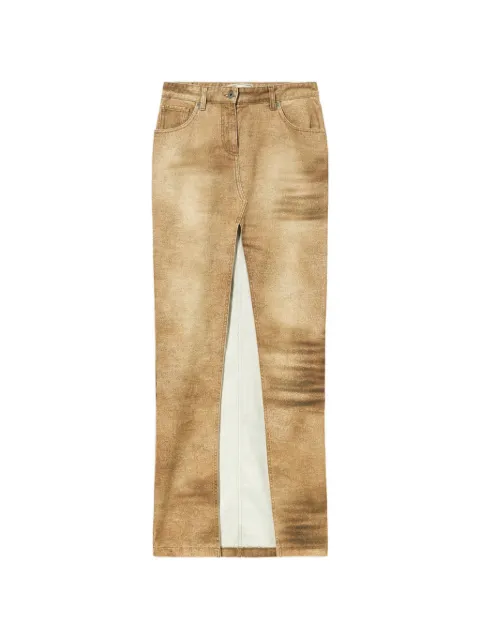 Blumarine printed skirt Neutrals 2J229A