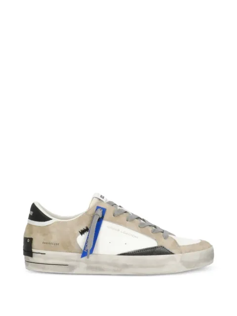 Crime London Sk8 Deluxe leather sneakers Neutrals 19109PP815