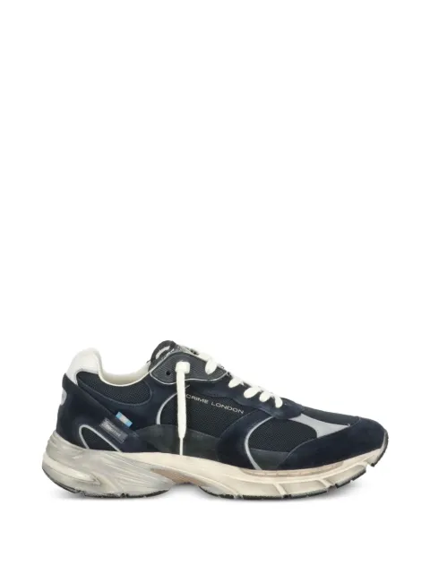 Crime London Fugitive 9094 panelled sneakers Blue 19400PP840