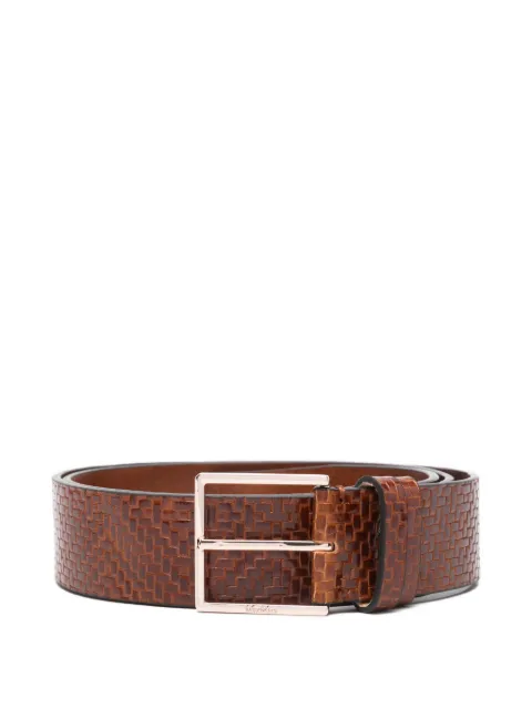 Max Mara textured buckle belt Brown 2614501042600