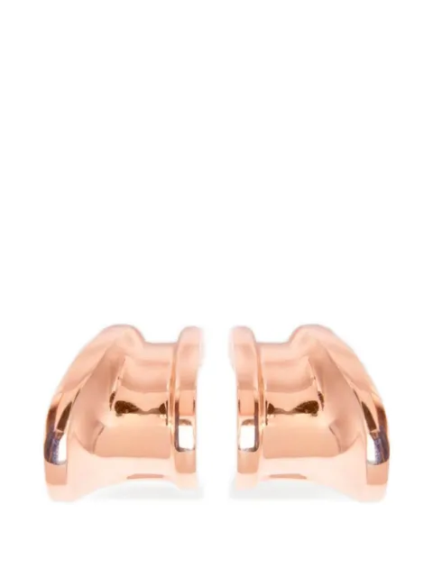 Max Mara asymmetric clip-on earrings Pink 2614751191600
