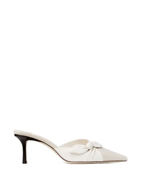 Jimmy Choo Livi 65 mules Neutrals LIVI65EDP