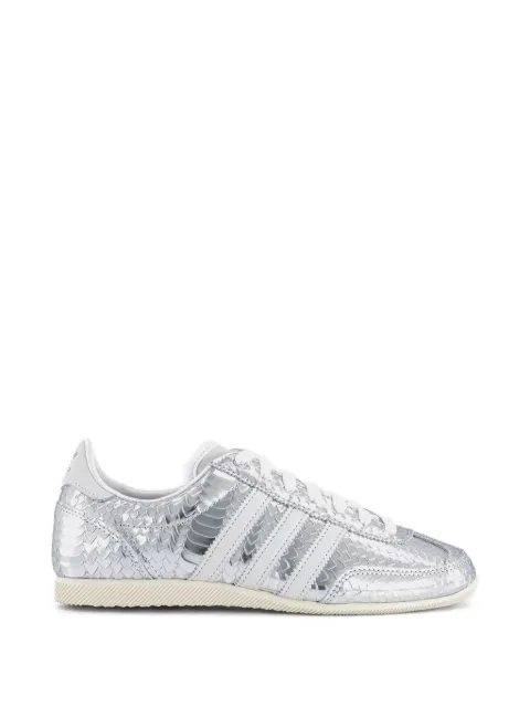 adidas Japan snake-effect stripe sneakers Silver KH9017