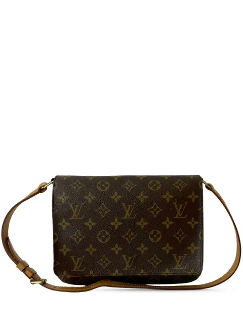 Louis Vuitton Pre-Owned 2001 Monogram Musette Tango Short Strap shoulder bag Brown MUF4OLQ8PLF7PE9Q