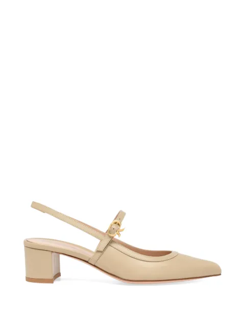 Gianvito Rossi Allette pumps Neutrals G9557545RICVIT