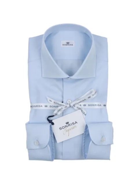 Sonrisa cotton-twill shirt Blue 12M248
