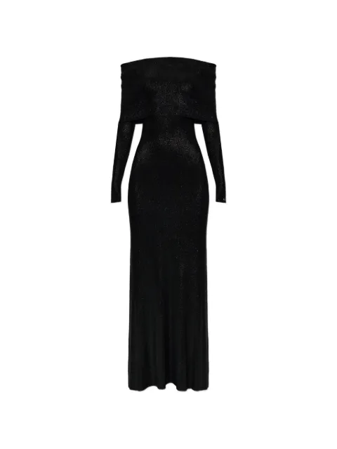 Balenciaga off-shoulder dress Black 857274T5339