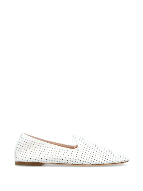 AGL Lucy perforated loafers White D834100PCSOFTY