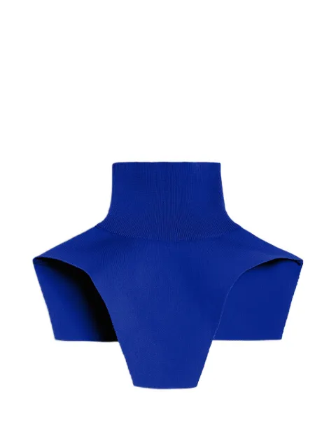 Jil Sander technical high-neck plastron Blue J03ZZ0226J19168