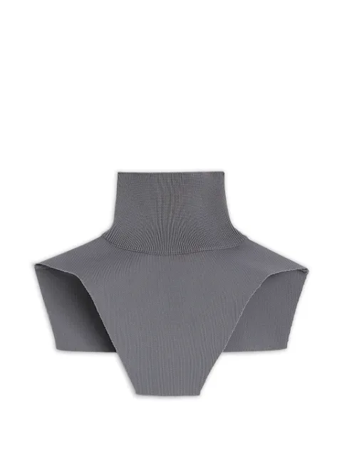 Jil Sander technical high-neck plastron Grey J03ZZ0226J19168